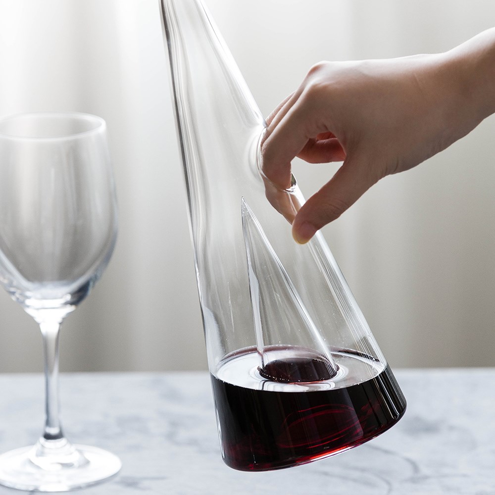 Wine Decanter Elegant Glass Pourer