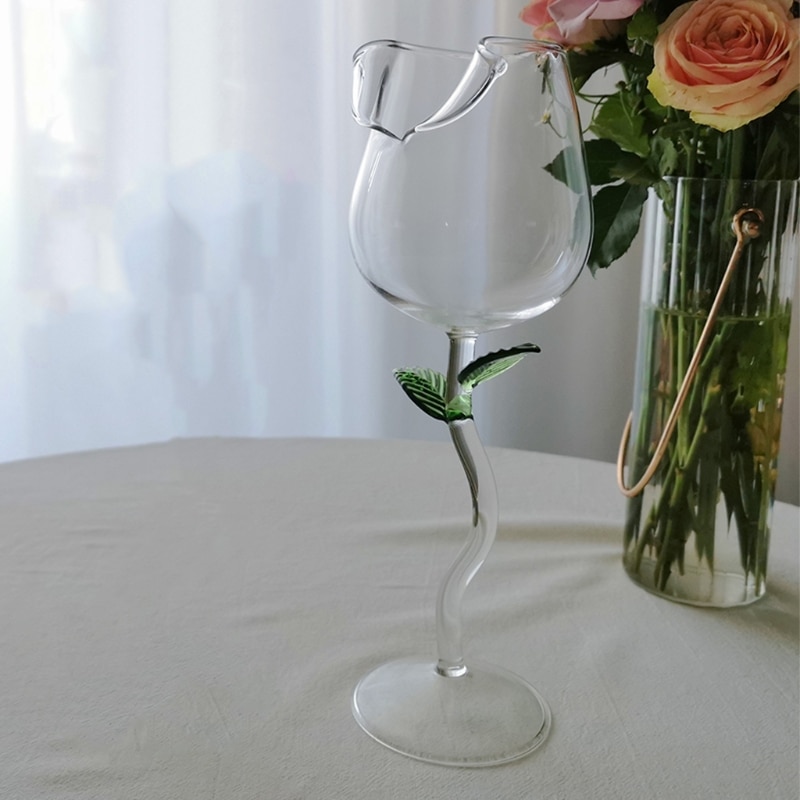100ml 3D Rose Shaped Wine Glass 100ml 3D Rose Shaped Wine Glass