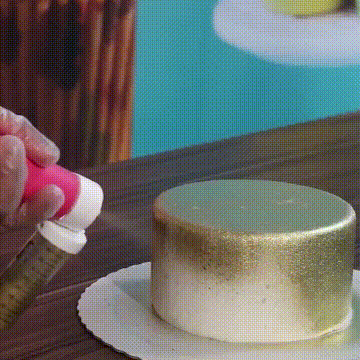 Cake Manual Airbrush Spray Gun Decorating Spraying Coloring Baking Decoration Cupcakes Desserts Kitchen Pastry Tool