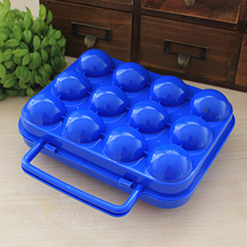 Portable Egg Storage Box (2/4/6/12 Grids)