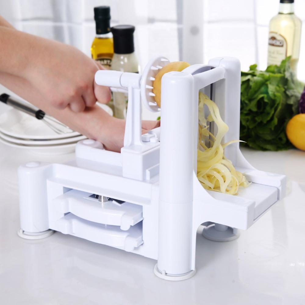 3 in 1 Tri-Blade Vegetable Slicer & Spiralizer 3 in 1 Tri-Blade Vegetable Slicer & Spiralizer
