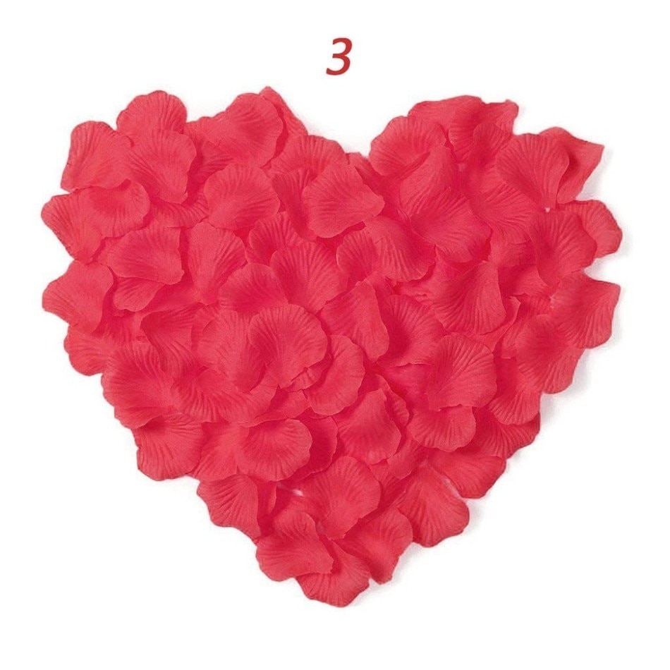1000pcs Fake Rose Petals Artificial Flowers 1000pcs Fake Rose Petals Artificial Flowers