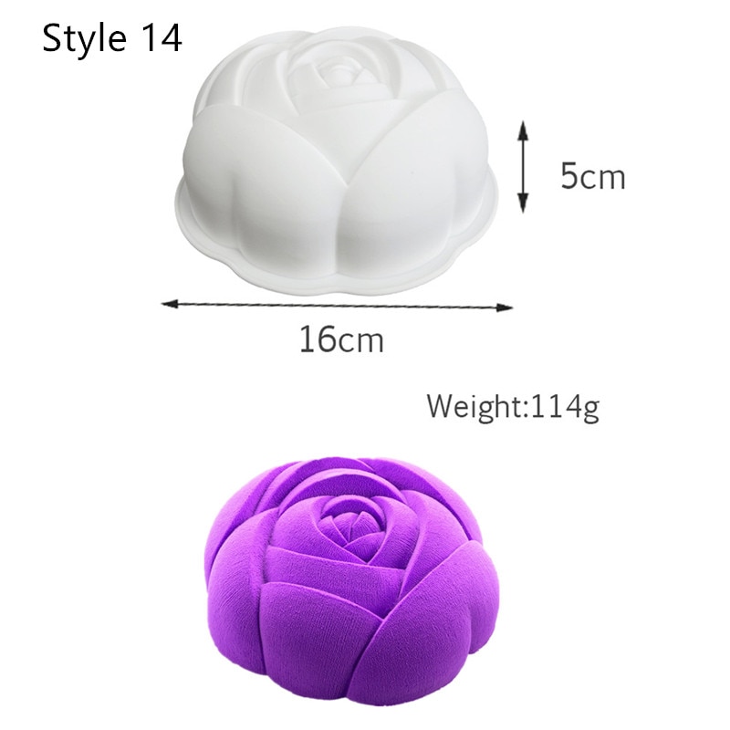 Silicone Moulds 3D Cake Shapers