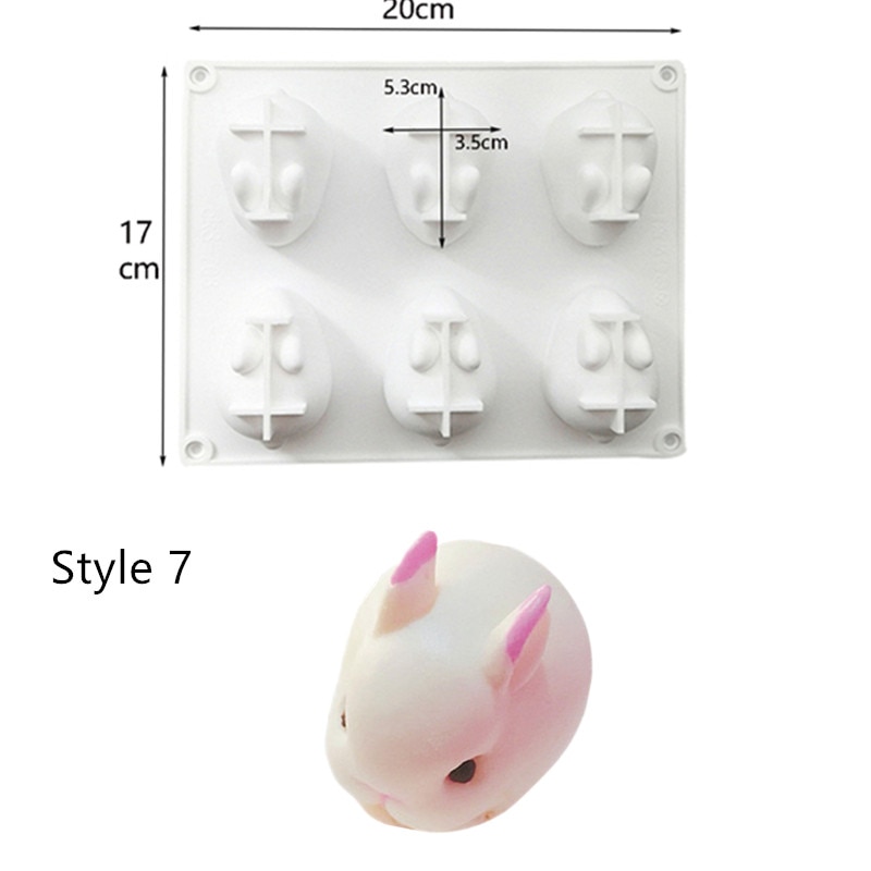 Silicone Moulds 3D Cake Shapers