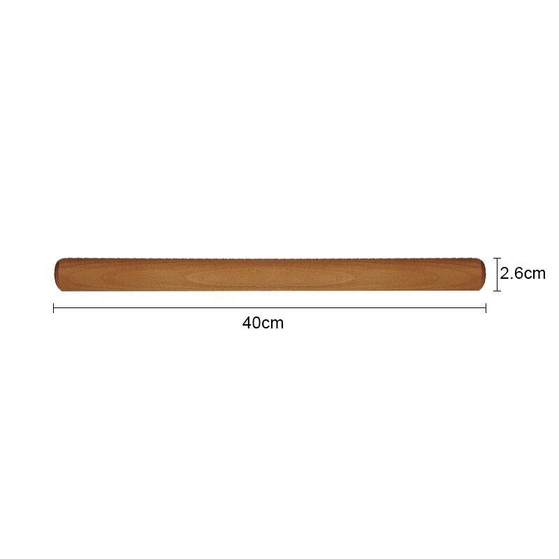 3D Rolling Pin Wooden Body and Handle 3D Rolling Pin Wooden Body and Handle