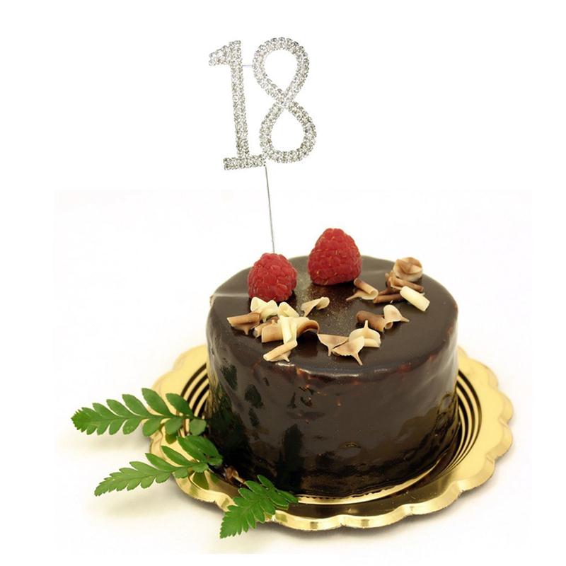 18th-Anniversary Birthday Cake Topper 18th-Anniversary Birthday Cake Topper