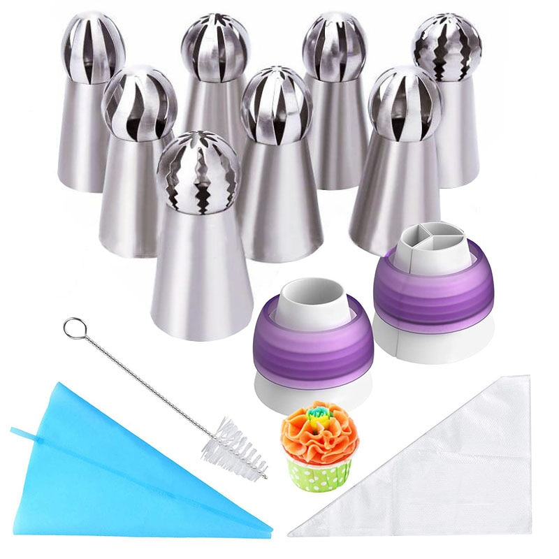 32 Pcs Icing Nozzles Set For Baking 32 Pcs Icing Nozzles Set For Baking