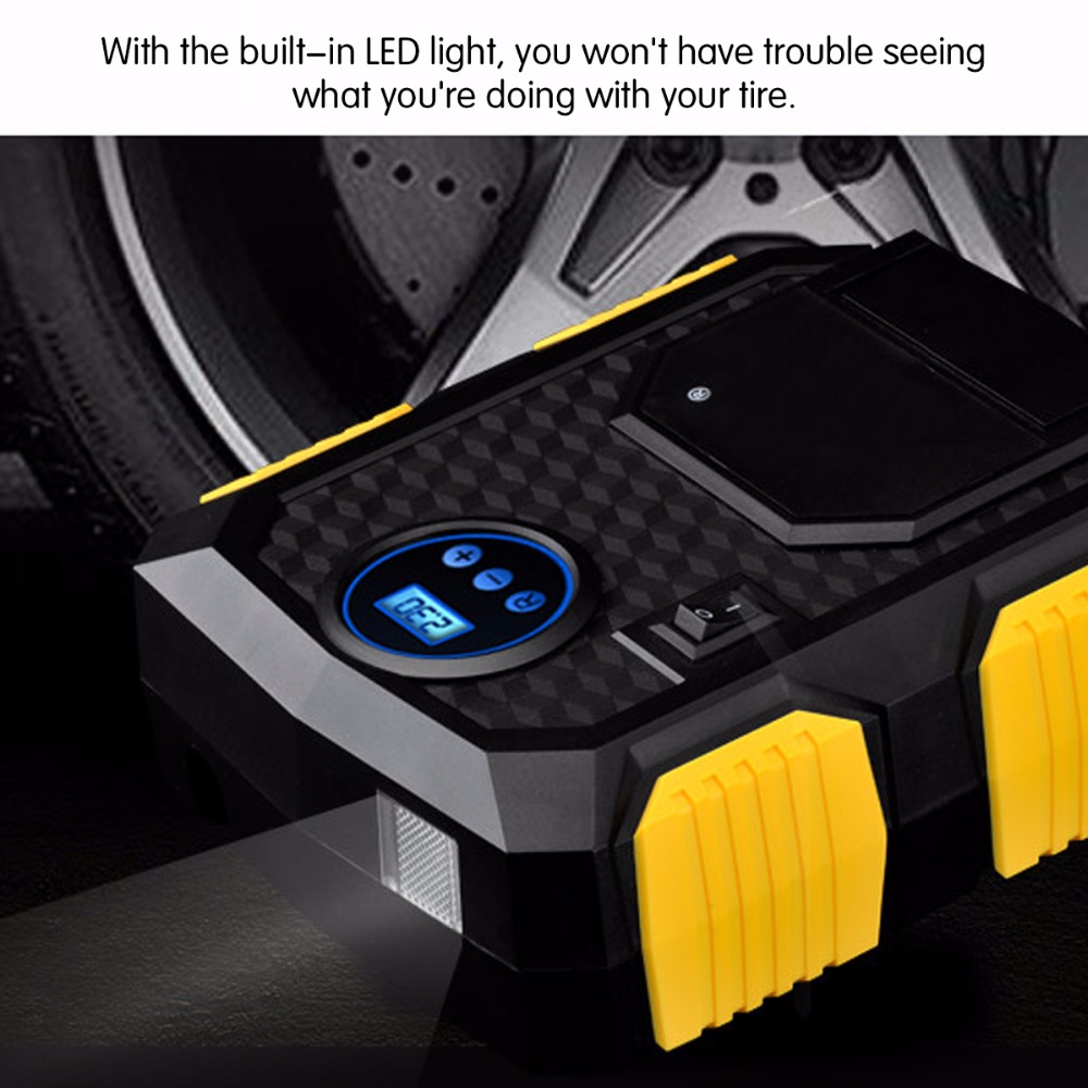 Tire Inflator Digital Portable Tire Pump Compressor