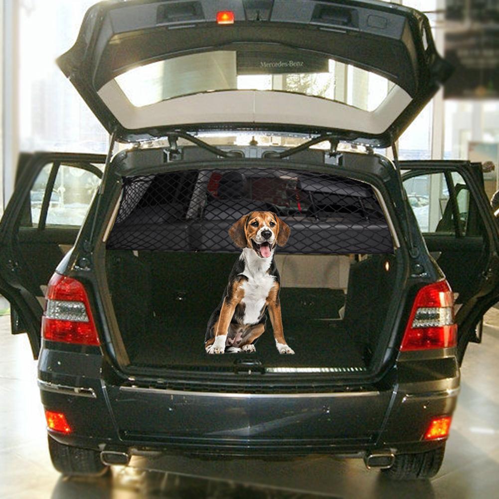 90x30cm Dog Barrier for Car Dog Protection Net Car Isolation Pet Barrier Net Back Trunk Safety Pet Net Vehicle Safety Mesh