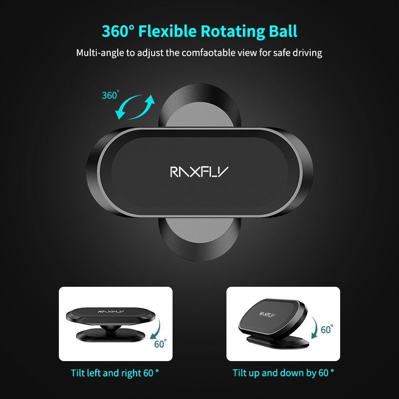 Magnetic Phone Mount For Car With Adhesive