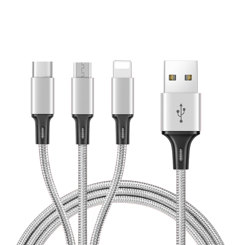 3-in-1 Fast Charging Universal USB Multi Charger Cable 3-in-1 Fast Charging Universal USB Multi Charger Cable